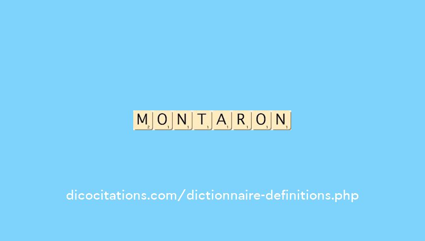 montaron