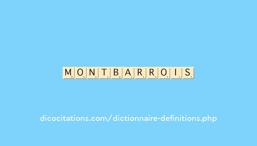 montbarrois