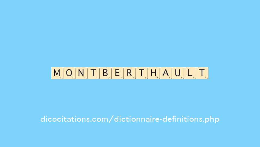 montberthault