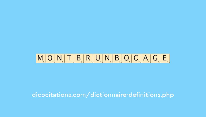 montbrun-bocage