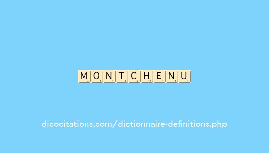 montchenu