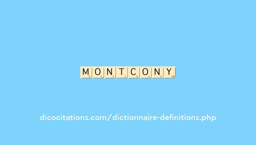 montcony