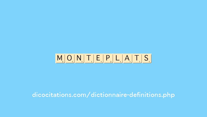 monte-plats monte-plats