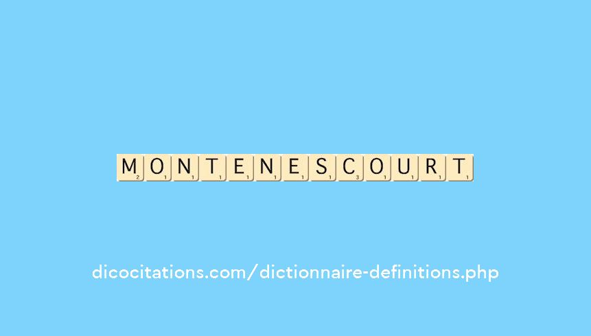 montenescourt