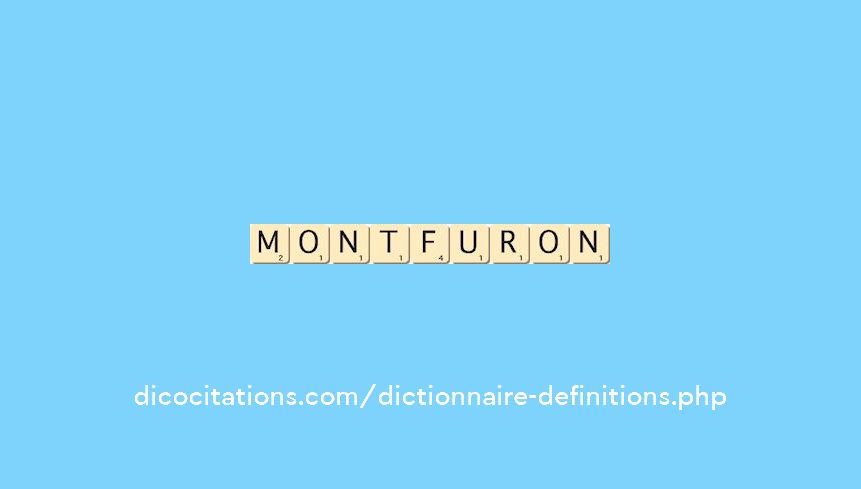 montfuron