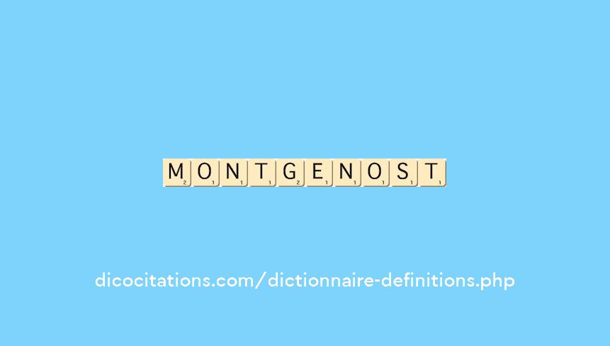 montgenost