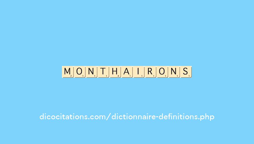 monthairons