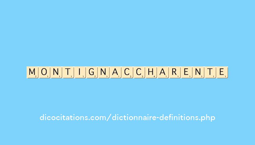 montignac-charente