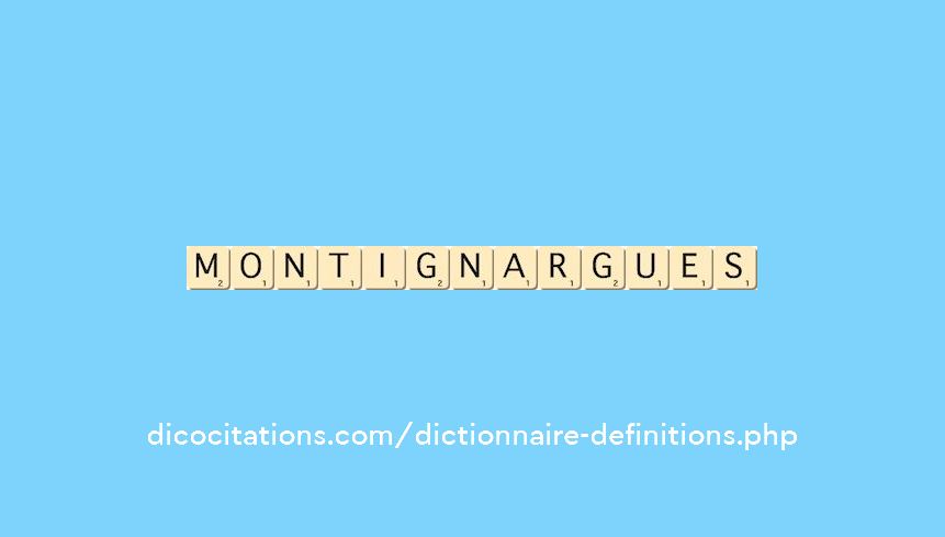 montignargues