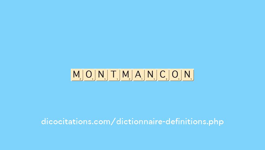 montmancon