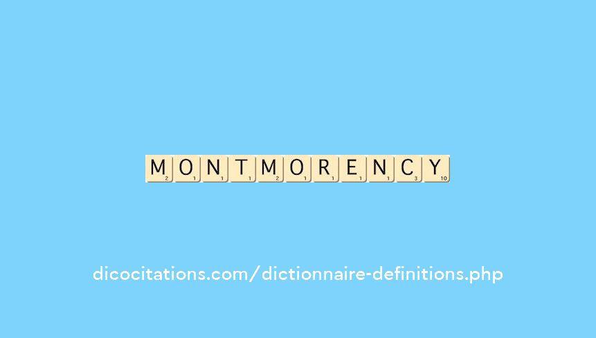 montmorency