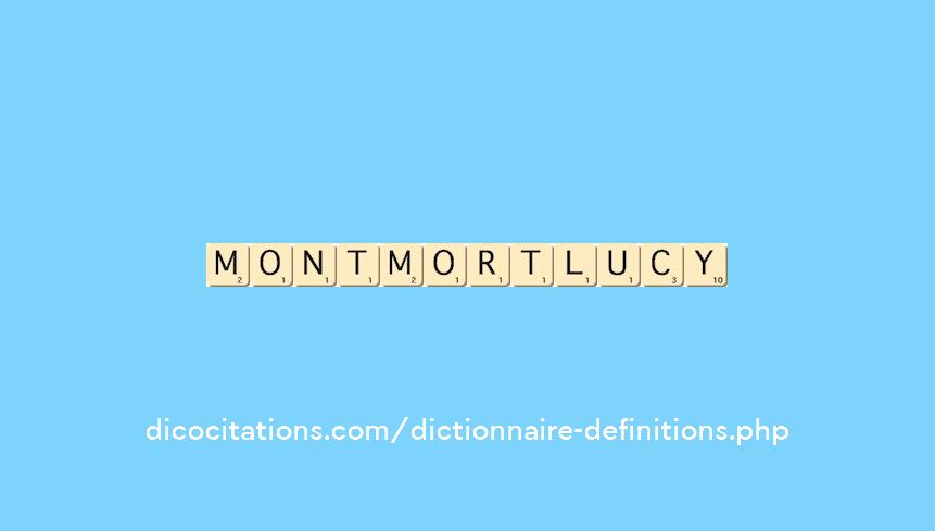 montmort-lucy montmort-lucy