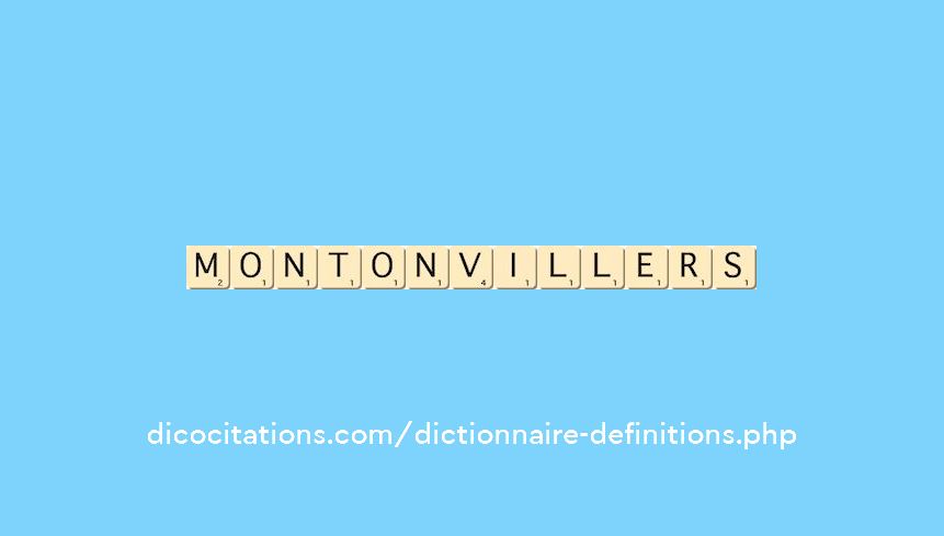montonvillers