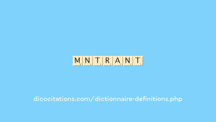 montrant montrant