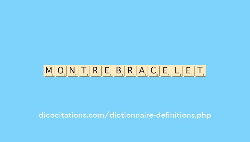 montre-bracelet montre-bracelet