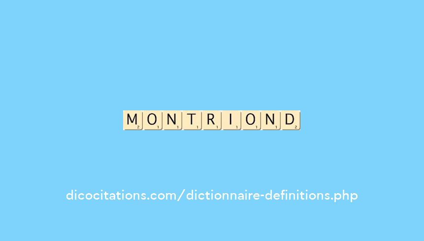 montriond