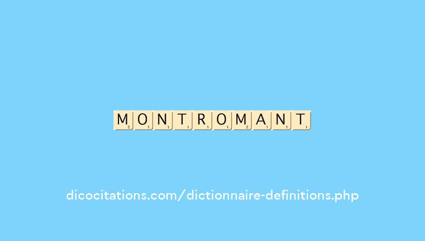 montromant