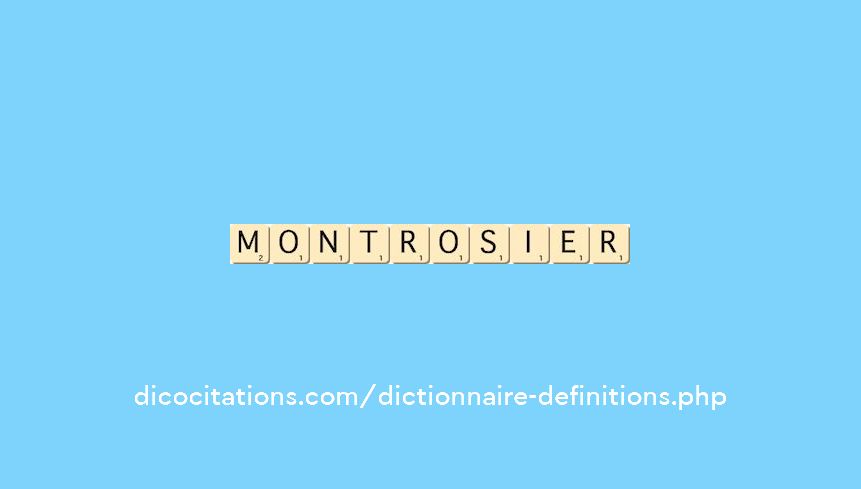 montrosier