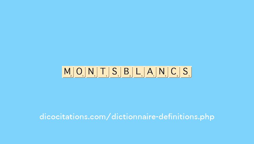 monts-blancs monts-blancs