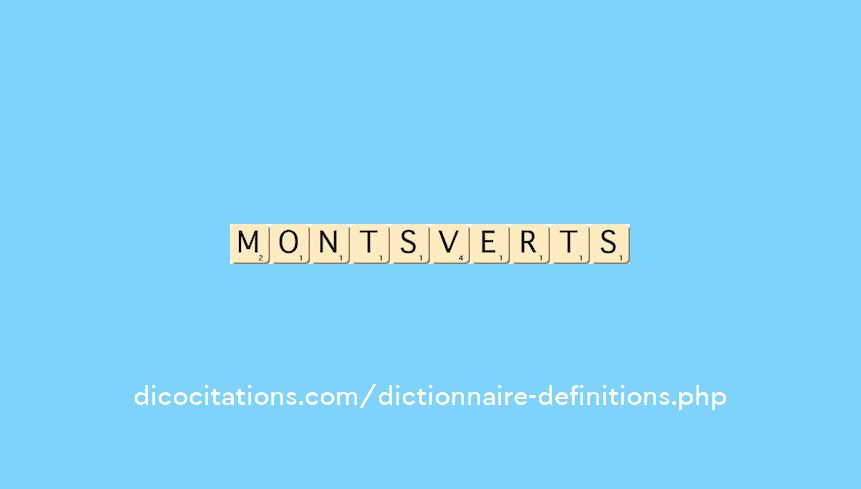 monts-verts