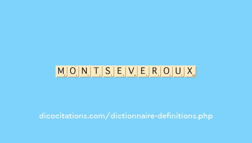 montseveroux