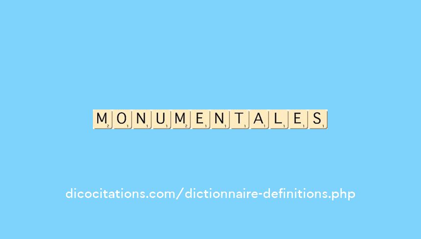 monumentales monumentales