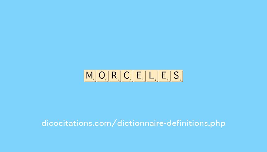 morceles morceles