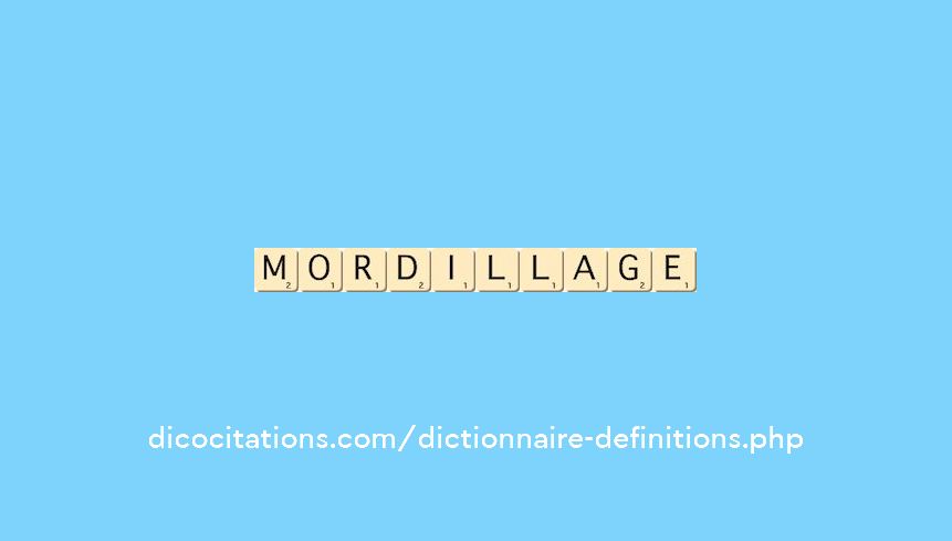 mordillage mordillage