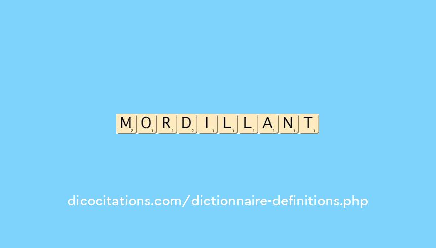 mordillant mordillant