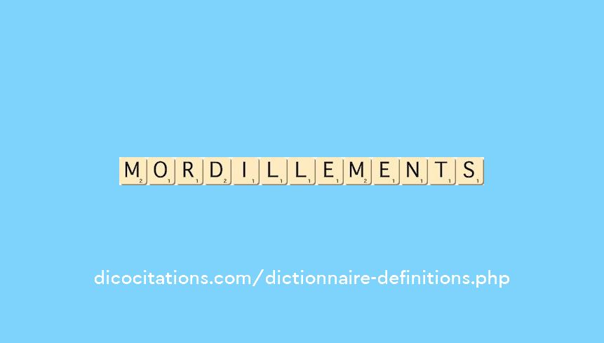 mordillements mordillements