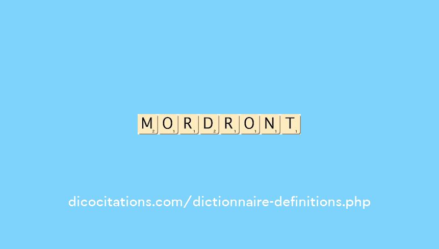 mordront mordront