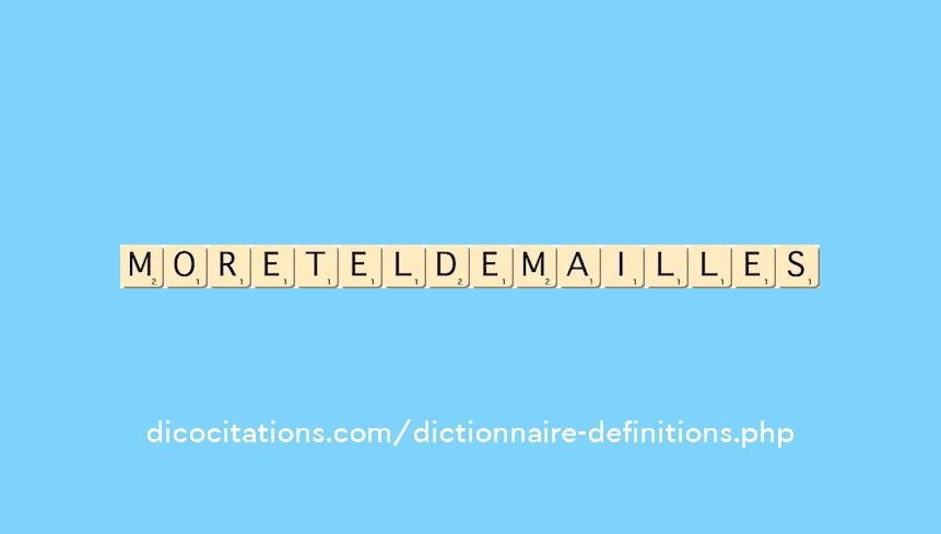 moretel-de-mailles