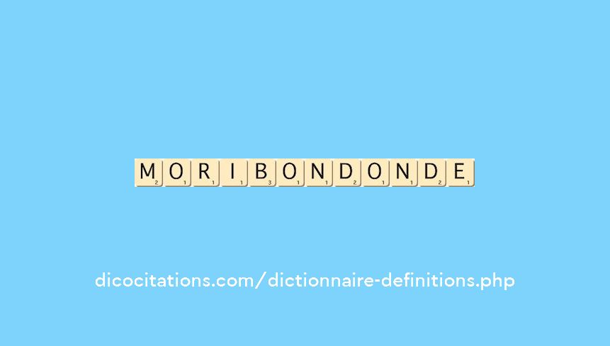 moribond--onde