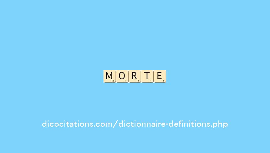 morte morte