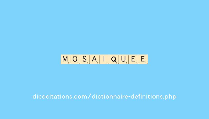 mosaiquee mosaiquee