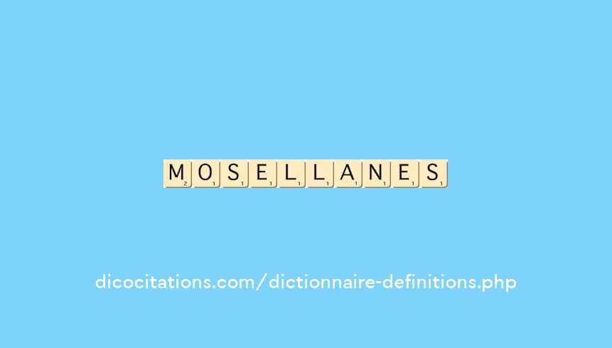 mosellanes mosellanes