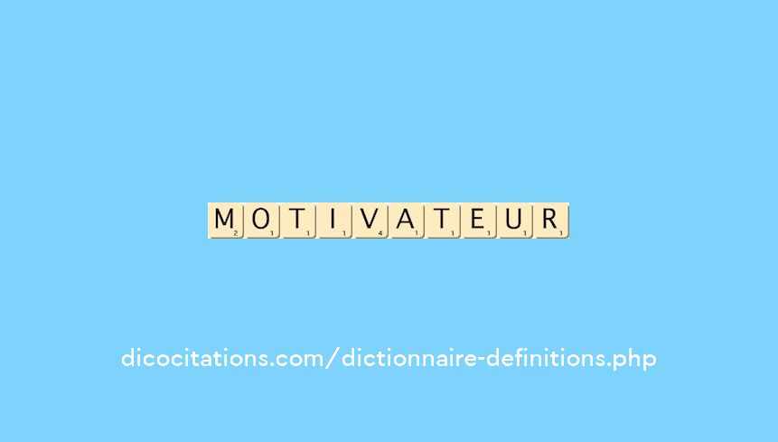 motivateur