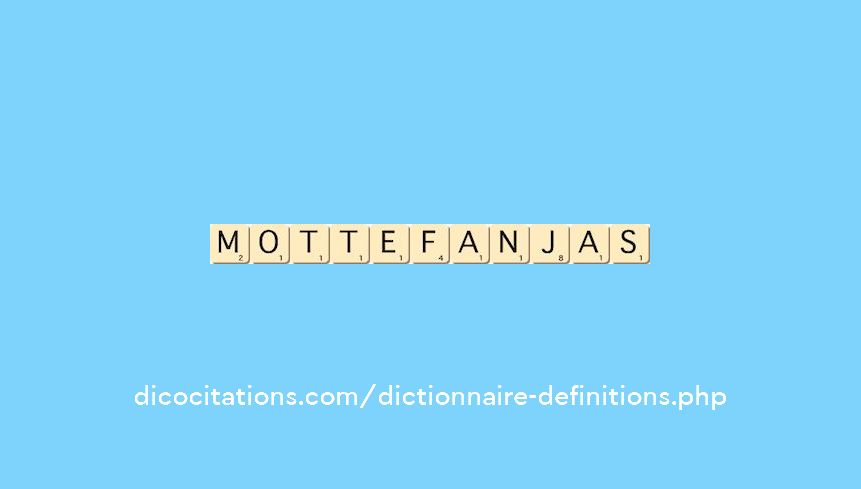 motte-fanjas