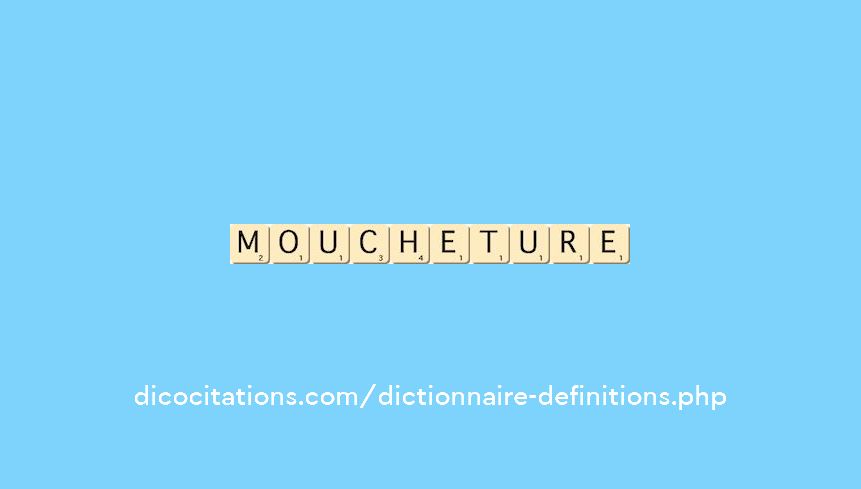 moucheture
