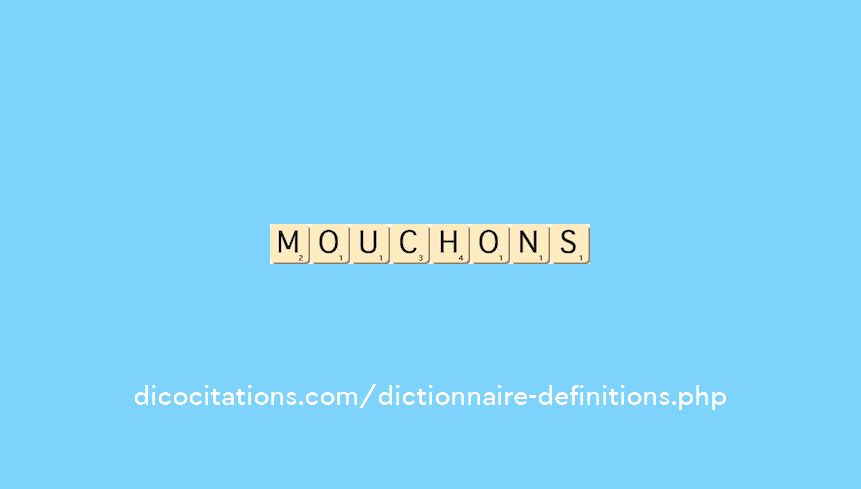 mouchons mouchons