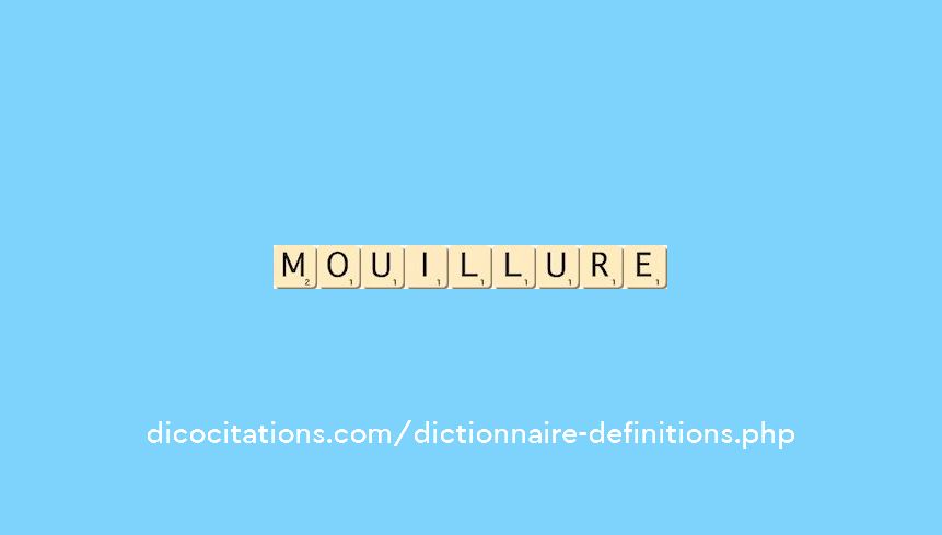 mouillure