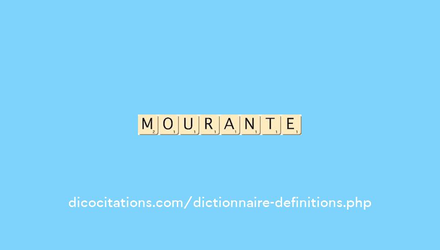 mourante mourante