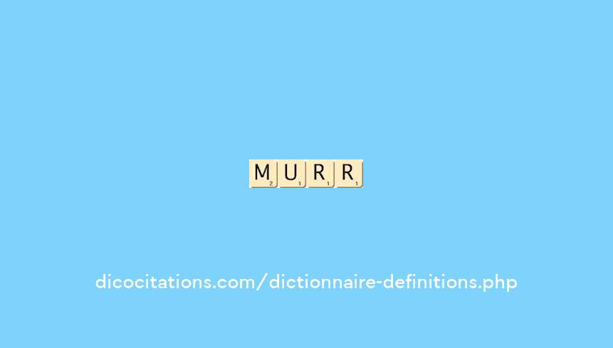 mourir