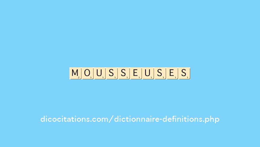 mousseuses mousseuses