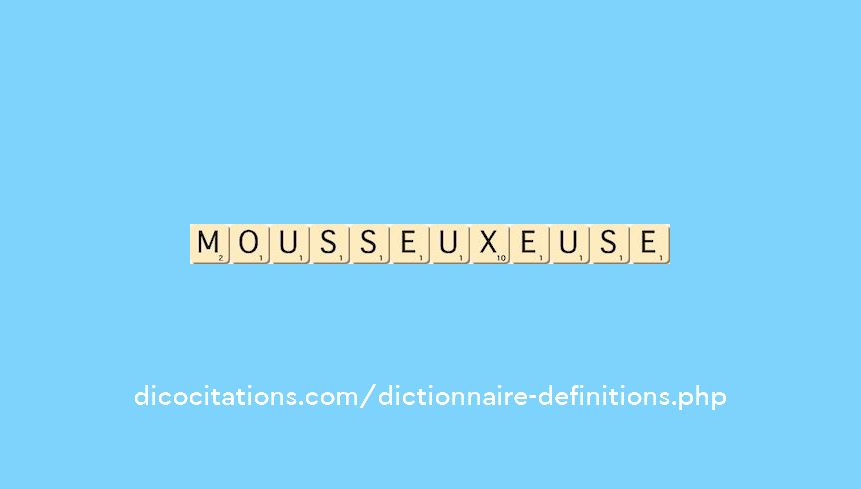 mousseux--euse