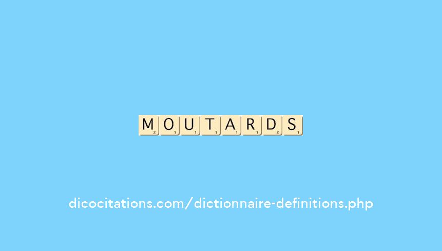 moutards moutards