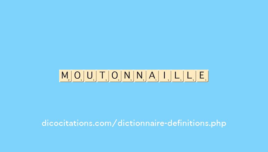 moutonnaille