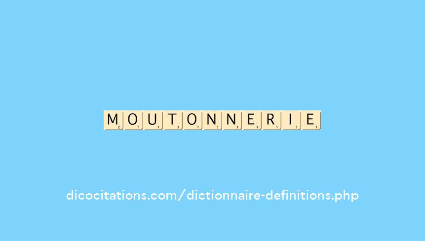 moutonnerie moutonnerie