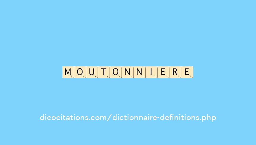moutonniere