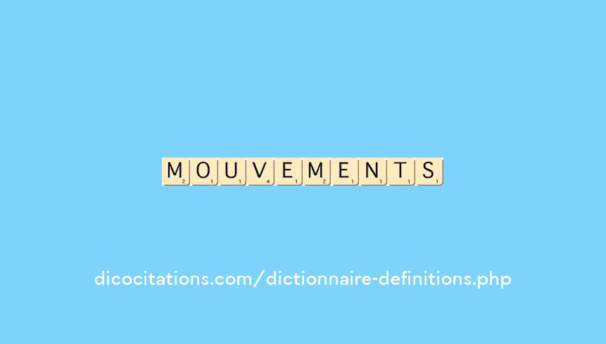 mouvements mouvements
